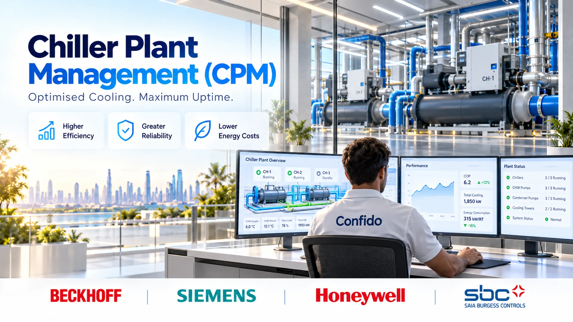 Chiller Plant Management engineering and monitoring