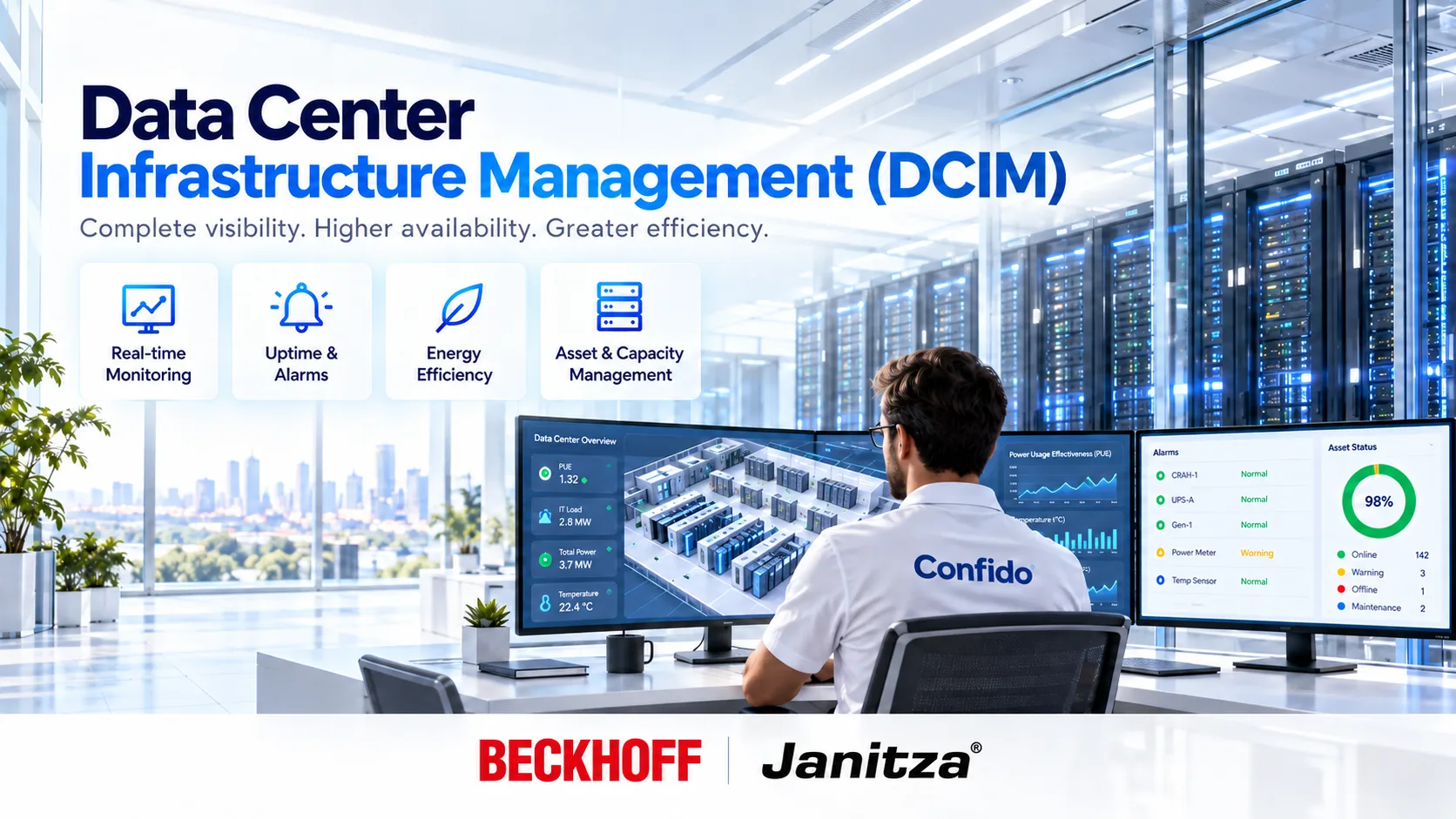 Data Center Infrastructure Management and real-time monitoring
